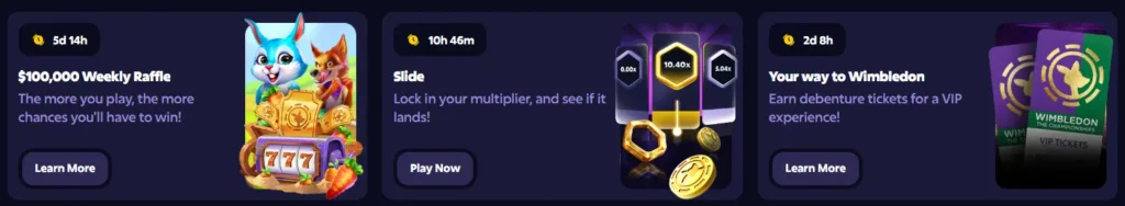 Available Bonuses