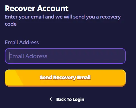 Account Recovery