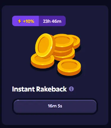 Instant Rakeback